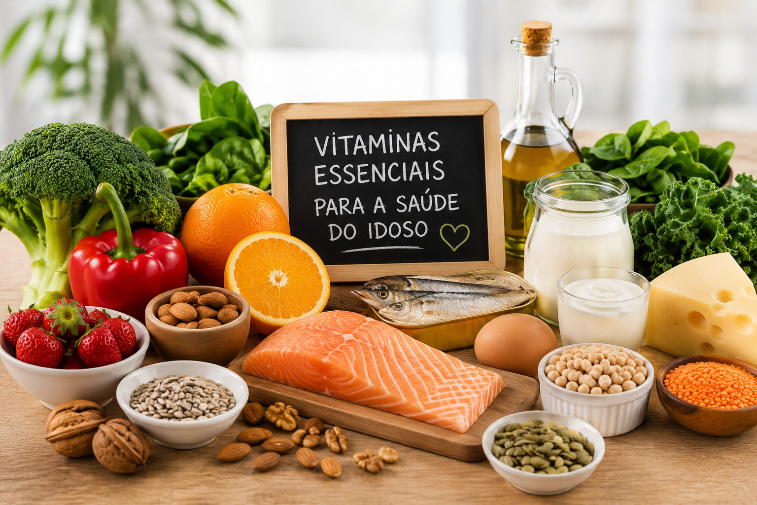 Vitaminas Essenciais para a Saúde do Idoso: Por Que Elas São Tão Importantes?