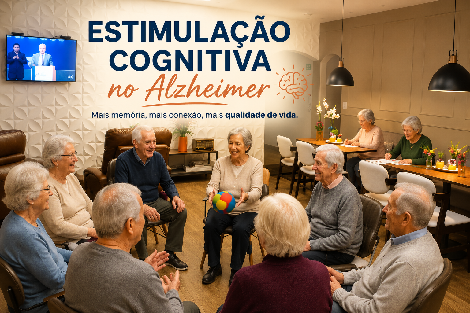 Estimulação Cognitiva no Alzheimer: como ela ajuda a preservar a memória e a qualidade de vida
