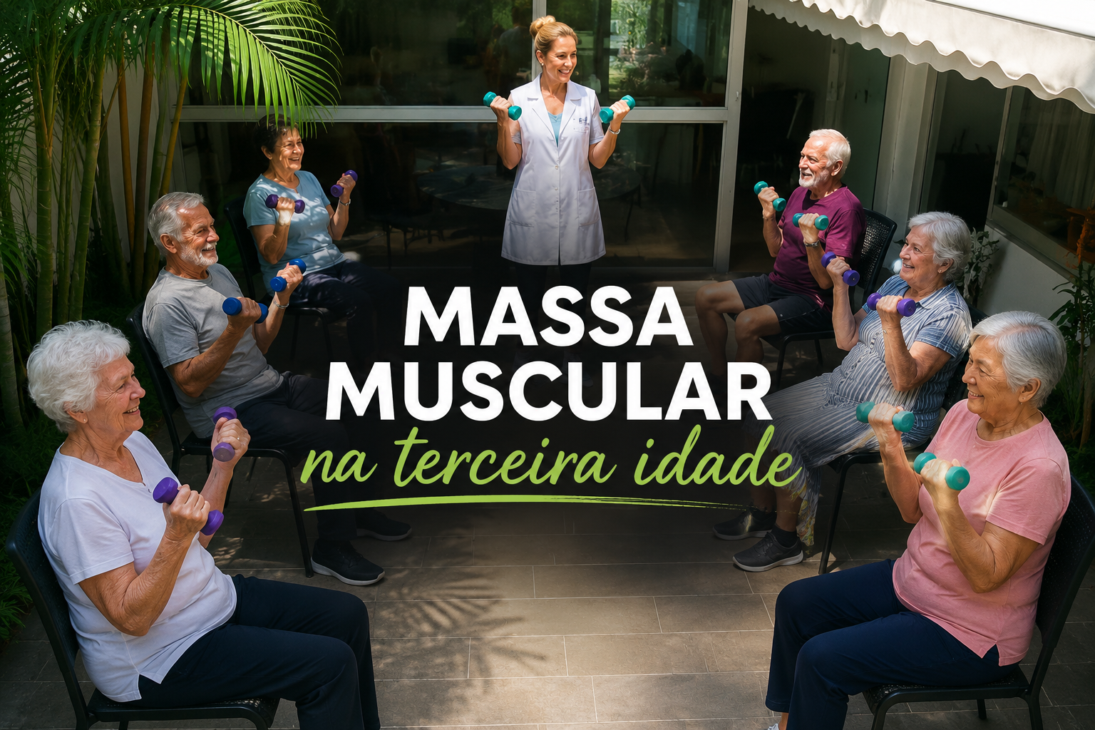 Massa muscular na terceira idade: por que preservar os músculos é essencial para envelhecer com saúde